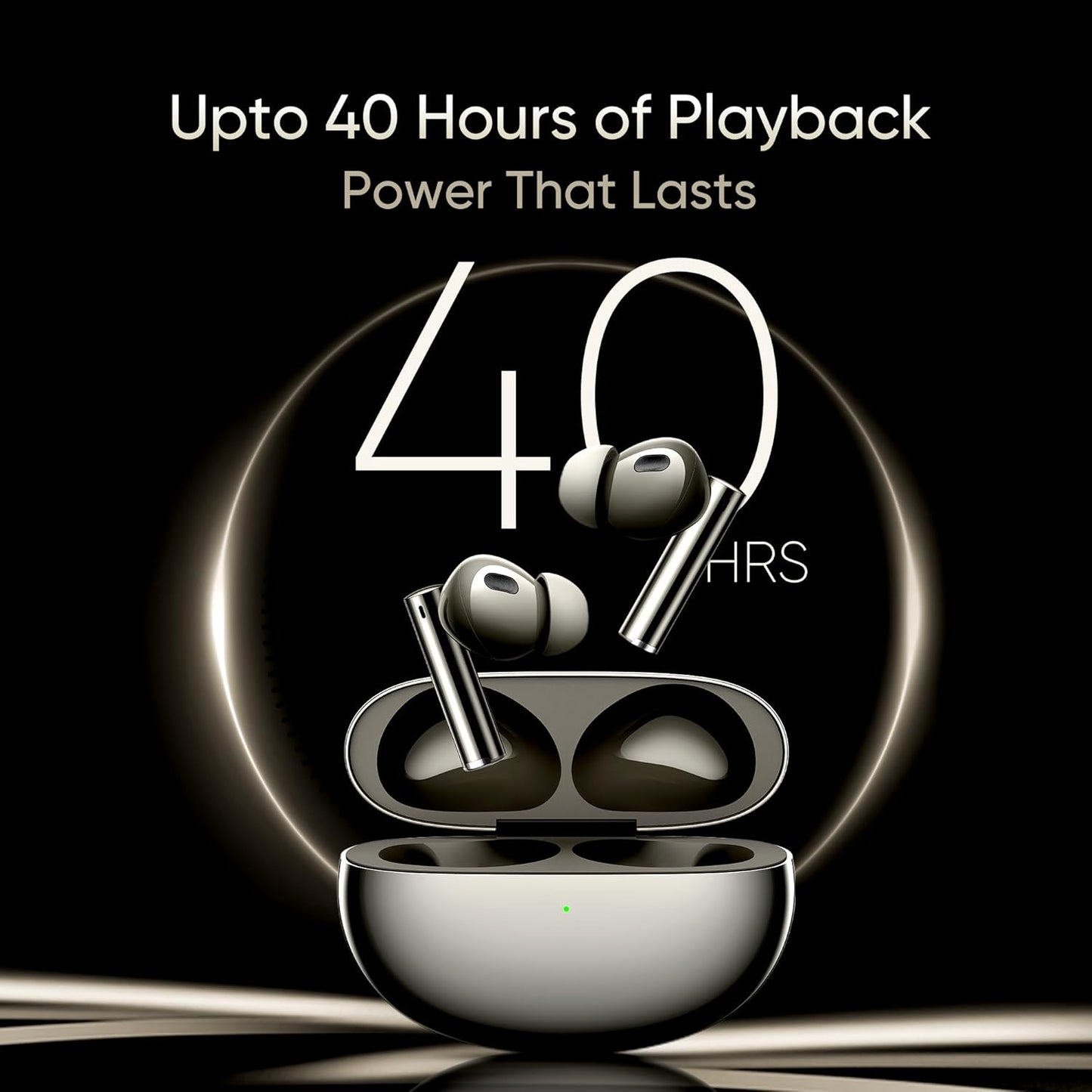 Maxx 34A in Ear Wireless Buds Air 6 Pro with ,40 Hrs Play Time Ultra